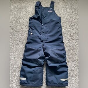 Patagonia Kids Navy Blue Waterproof Snow Bib Pants